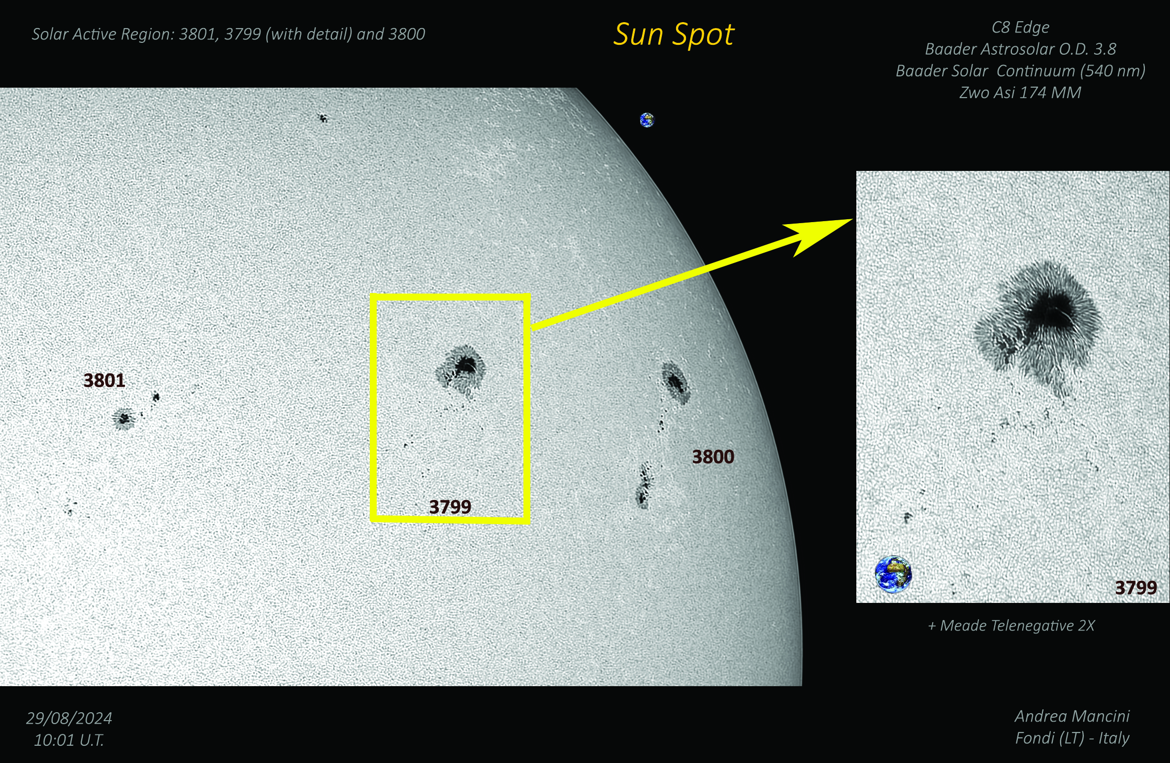 Sun Spot 29/08/2024