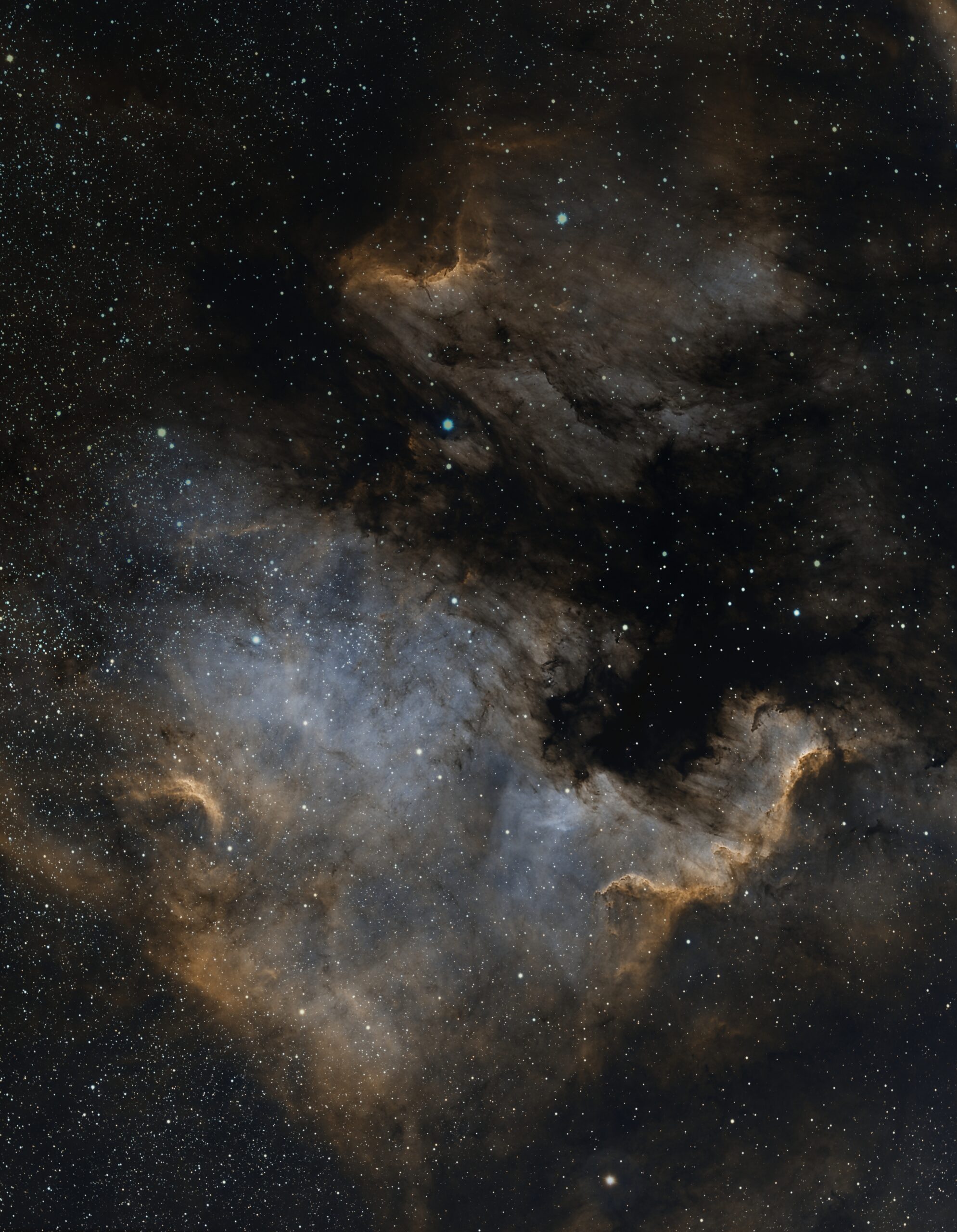 NGC 7000      IC 5070