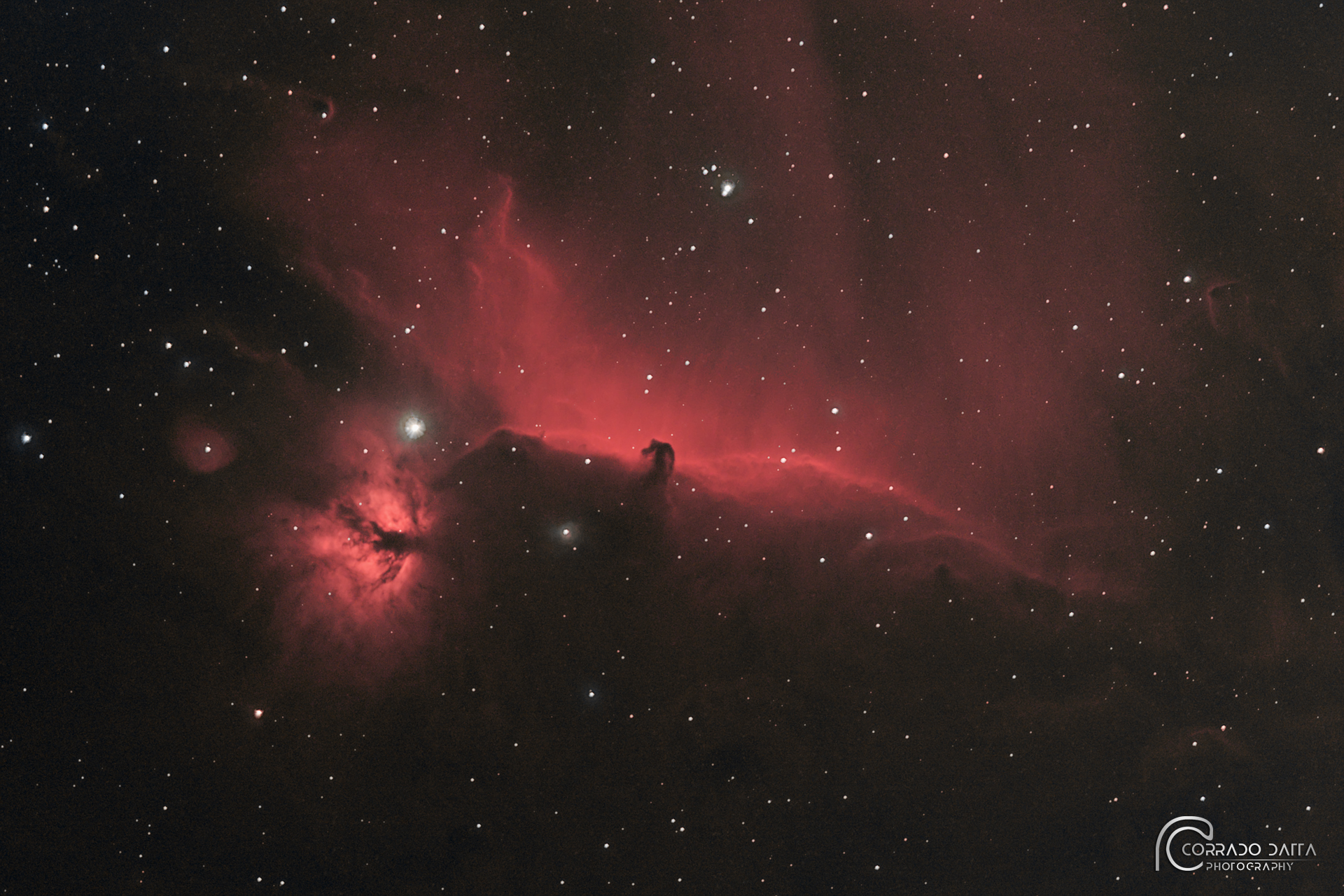 IC 434 Nebulosa Testa di Cavallo & NGC 2024 Nebulosa Fiamma